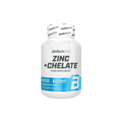 ZINC+CHELATE 60 tablets BiotechUSA