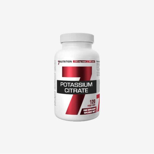 7Nutrition Potassium Citrate 120 vege caps