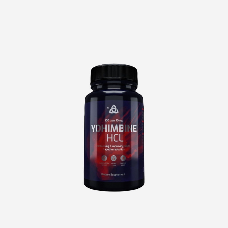 Yohimbine hcl 10mg 100 caps Nordic Labs 6 Pack Supplements