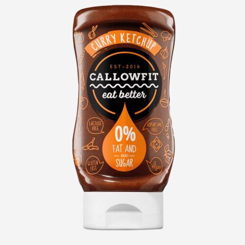 Curry ketchup 0% fat and no added sugar sauce - Callowfit