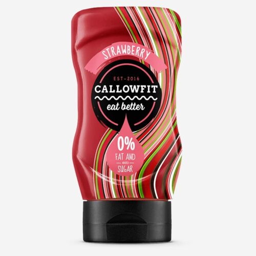 Strawberry 0% fat and no added sugar sauce - Callowfit