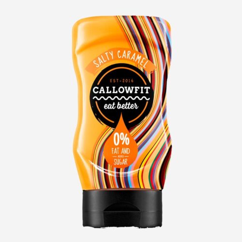 Salty caramel 0% fat and no added sugar sauce - Callowfit