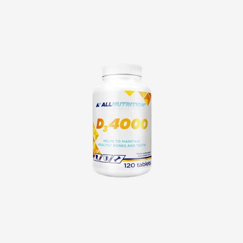 D3 4000 120 tablets - ALLNUTRITION