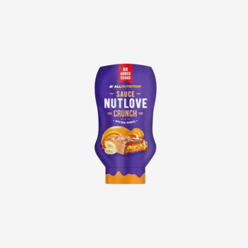 ALLNUTRITION NUTLOVE Sauce 280g – Crunchy Chocolate & Peanuts