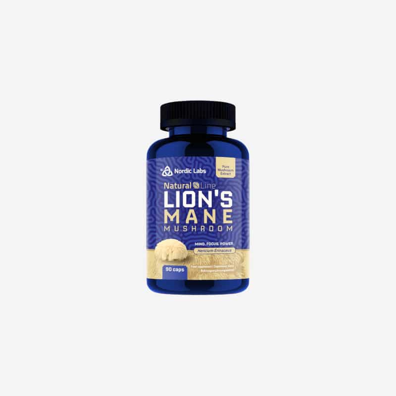 Nordic Labs Lion's Mane Mushroom 90 Capsules