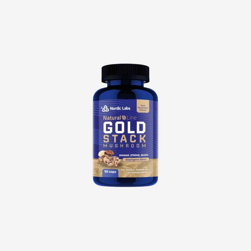 Nordic Labs Gold Stack Mushroom Complex 90 Capsules
