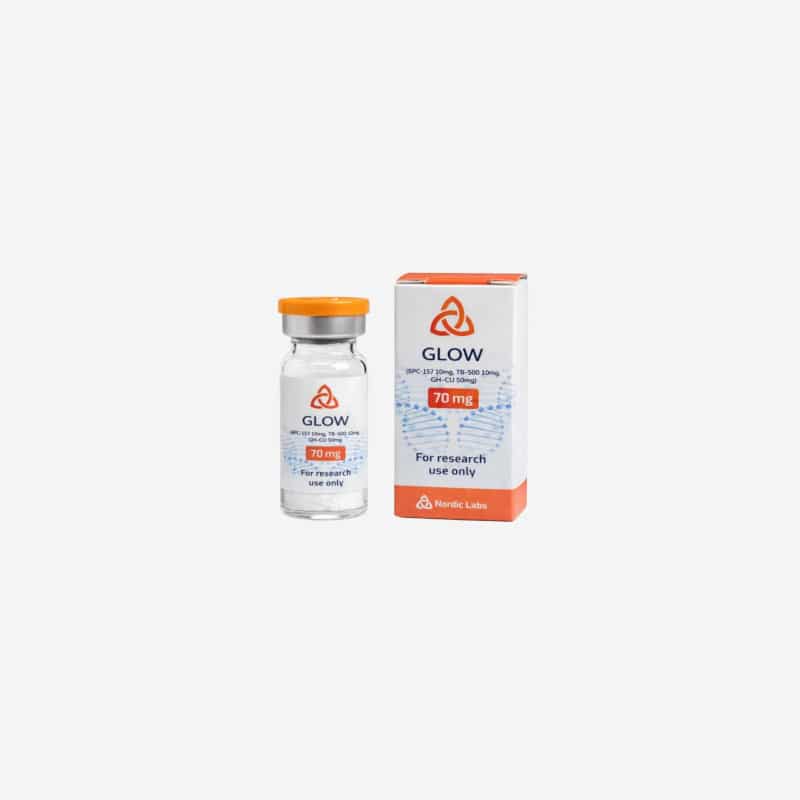 Transform Your Skin with GLOW GHK-Cu BPC157 TB500 70mg  Nordic Labs UK